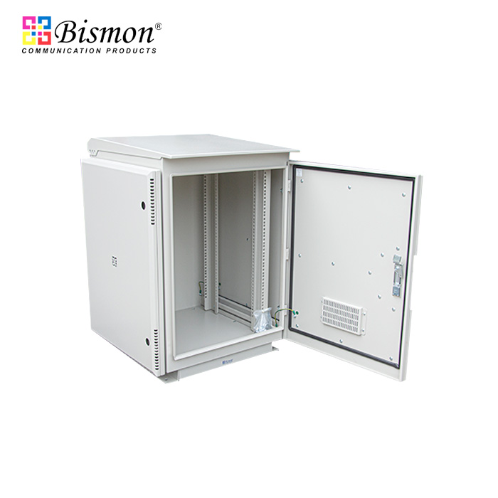 19-Cabinet-Rack-Outdoor-15U-50cm-for-Stand-EG-steel-Double-layer